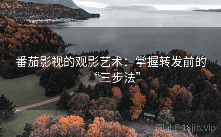 番茄影视的观影艺术:掌握转发前的“三步法” 番茄影视的观影艺术:掌握转发前的“三步法”
